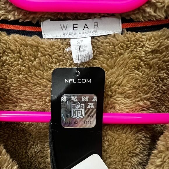 NFL bears team wear by erin andrews teddy pullover jacket - Picture 10 of 10